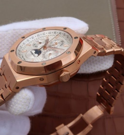 Replica Audemars Piguet JF Royal Oak 41mm 26574 RG White Dial A5134 - Image 8