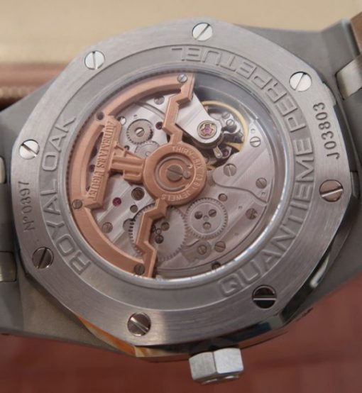 Replica Audemars Piguet JF Royal Oak 41mm 26574 SS Blue Dial SS Bracelet A5134 - Image 6