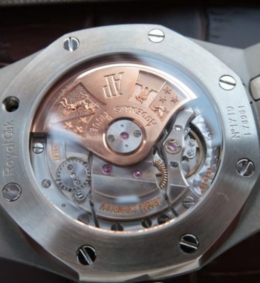 Replica Audemars Piguet JF Royal Oak 41mm 15400 Diamonds Bezel Black Dial Bracelet A3120 - Image 6
