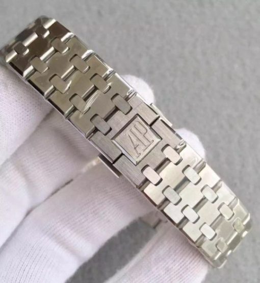 Replica Audemars Piguet JF Royal Oak 37mm 15450 Gray Dial SS Bracelet A3120 - Image 7