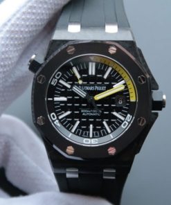 Replica Audemars Piguet JF Royal Oak Offshore Diver Forged Carbon Rubber Strap A3120