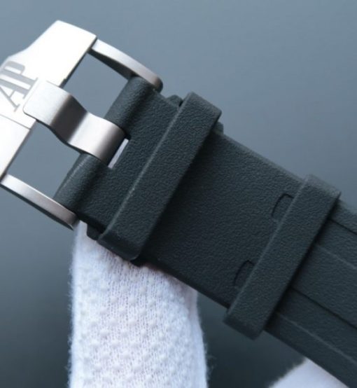 Replica Audemars Piguet JF Royal Oak Offshore Diver Forged Carbon Rubber Strap A3120 - Image 6