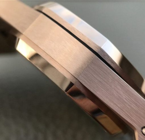 Replica Audemars Piguet Royal OAK Royal Oak Chronograph 26331 RG Brown Dial Leather Strap A7750 - Image 6