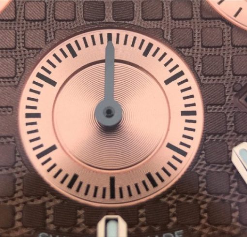 Replica Audemars Piguet Royal OAK Royal Oak Chronograph 26331 RG Brown Dial Leather Strap A7750 - Image 10