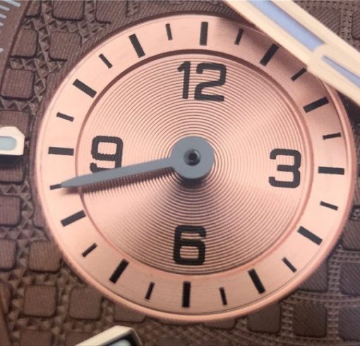Replica Audemars Piguet Royal OAK Royal Oak Chronograph 26331 RG Brown Dial Leather Strap A7750 - Image 11