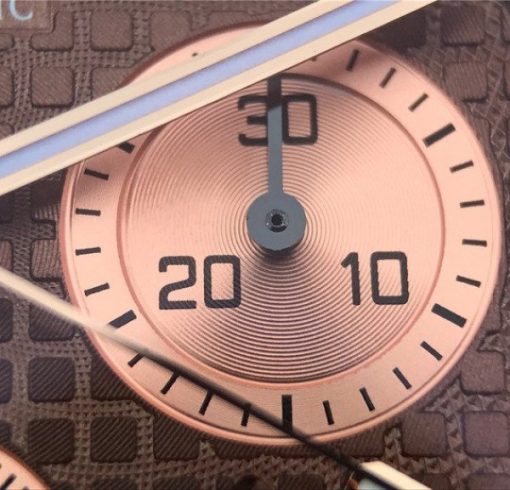 Replica Audemars Piguet Royal OAK Royal Oak Chronograph 26331 RG Brown Dial Leather Strap A7750 - Image 12