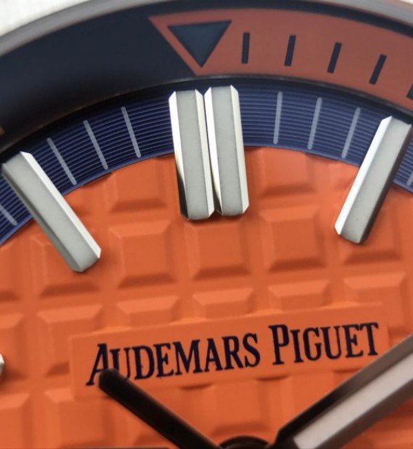 Replica Audemars Piguet JF Royal Oak Offshore Diver 2017 Orange 15710 Rubber Strap A3120 - Image 9