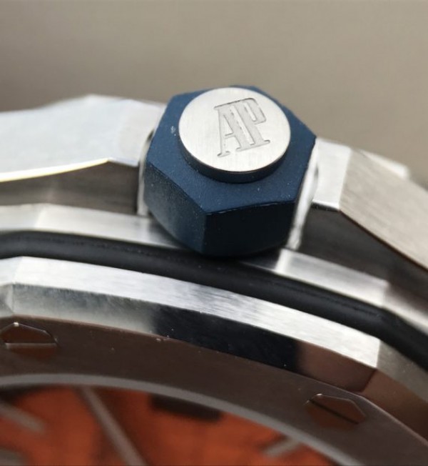 Replica Audemars Piguet JF Royal Oak Offshore Diver 2017 Orange 15710 Rubber Strap A3120 - Image 12