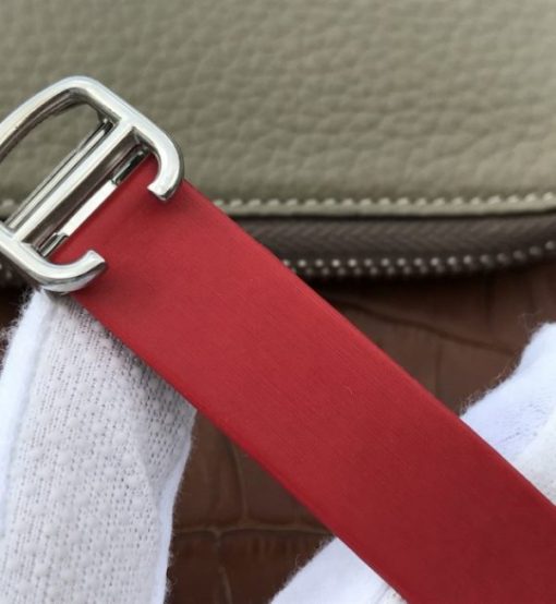 Replica Cartier High Jewelry Watches WJ306014 White Dial Red Fabric Strap - Image 7