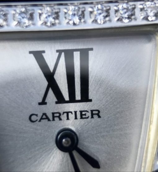 Replica Cartier High Jewelry Watches WJ306014 White Dial Red Fabric Strap - Image 10