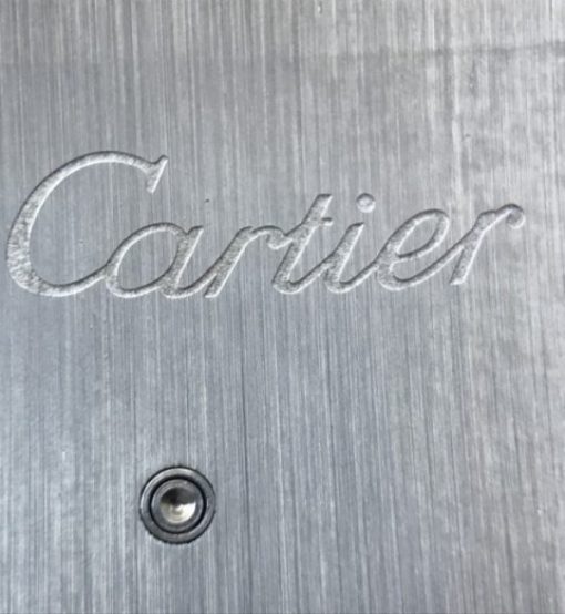 Replica Cartier High Jewelry Watches RG WJ306014 White Dial Brown Fabric Strap - Image 15