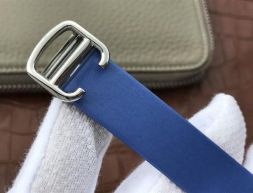 Replica Cartier High Jewelry Watches WJ306014 Blue Dial Blue Fabric Strap - Image 6