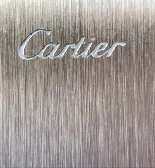 Replica Cartier Tank Solo SS White Dial Black Leather Strap Ronda Quartz - Image 19