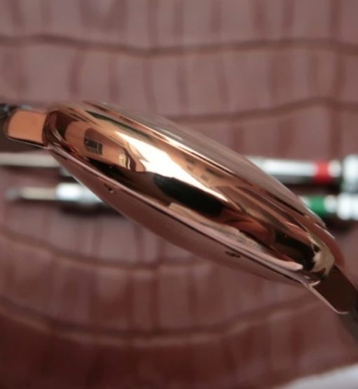Replica Cartier JF Ballon Bleu 42mm RG White Dial Leather Strap MIYOTA9015 - Image 5