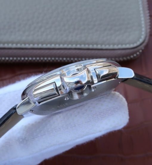 Replica Cartier Ballon Bleu De Cartier Chrono SS Black Dial A8101 - Image 4