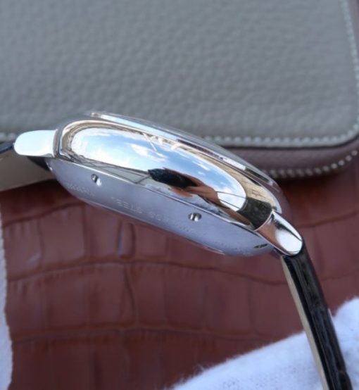 Replica Cartier Ballon Bleu De Cartier Chrono SS Black Dial A8101 - Image 5
