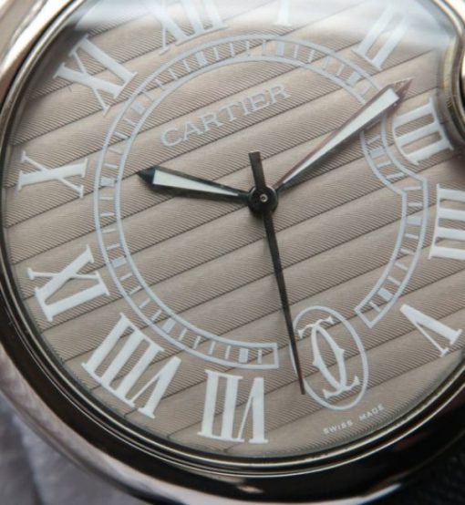 Replica Cartier Ballon Bleu XL 46mm SS Gray Dial Nylon Strap ETA 2824 - Image 3