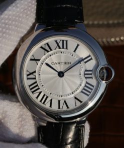 Replica Cartier TWF Ballon Bleu 46mm White Textured Dial MIYOTA9015