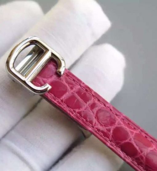 Replica Cartier Ballon Bleu Ladies 28mm SS White Dial Ronda Quartz - Image 4