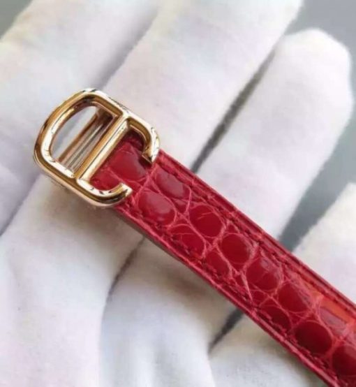 Replica Cartier Ballon Bleu Ladies 28mm RG White Dial Ronda Quartz - Image 4