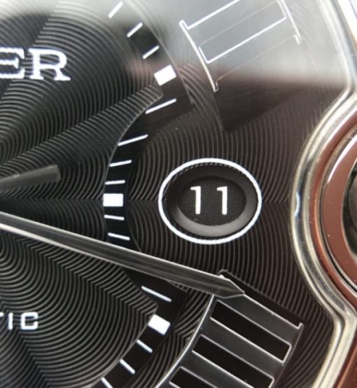 Replica Cartier V6 Ballon Bleu 42mm SS Black Textured Dial SS Bracelet A2892 - Image 10