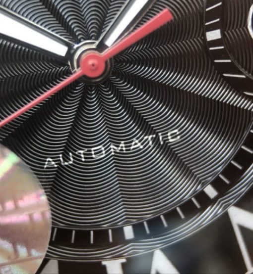 Replica Cartier JF Ballon Bleu 42mm DLC All Black Black Textured Dial Leather Strap A1847 - Image 10