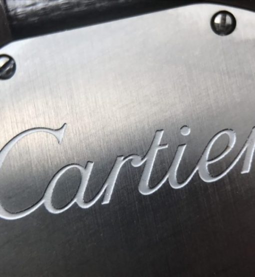 Replica Cartier JF Ballon Bleu 42mm DLC All Black Black Textured Dial Leather Strap A1847 - Image 15