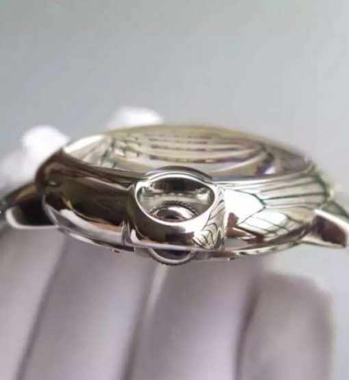 Replica Cartier Ballon Bleu Tourbillon 46MM White Dial SS Bracelet - Image 5