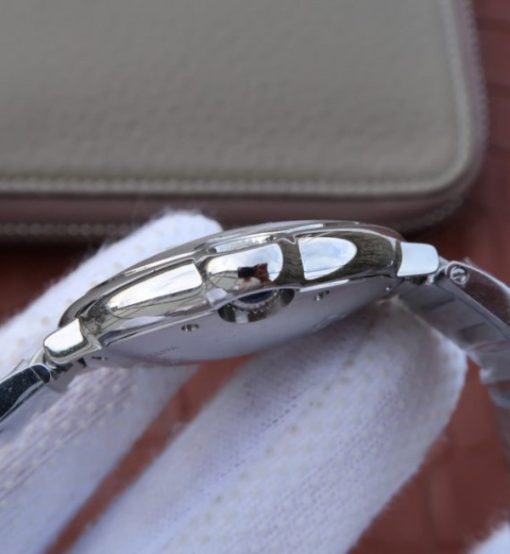 Replica Cartier V6F Ballon Bleu 36mm White Dial SS Bracelet Ronda Quartz - Image 4