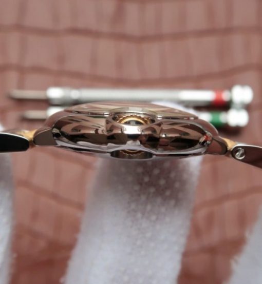 Replica Cartier Ballon Bleu Ladies 28mm SS White Dial SS/YG Bracelet Ronda Quartz - Image 8