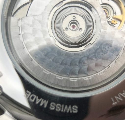 Replica Cartier Ronde De Cartier SS White Dial Diamonds Bezel Croco Strap A2892 - Image 10