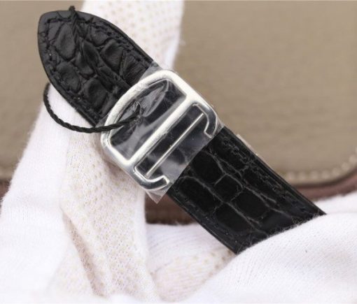 Replica Cartier ZF Ronde de Cartier 42mm White Dial Leather Strap MIYOTA 9015 - Image 8