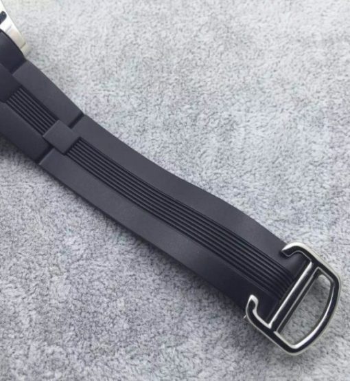 Replica Cartier Roadster SS White Dial Black Rubber Strap A2824 - Image 6