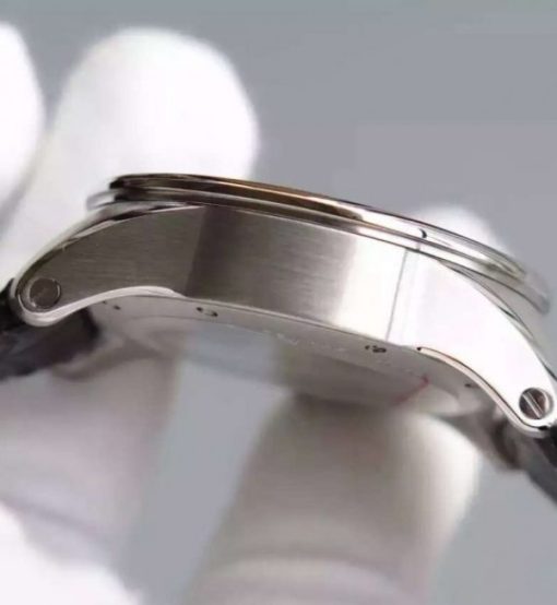 Replica Cartier JF Cartier Calibre de Cartier SS Chronograph White Dial Miyota 9100 - Image 5