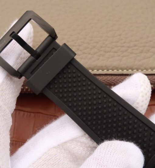 Replica Cartier JJF Calibre De Cartier Diver DLC Black Dial RG Bezel Black Rubber Strap A23J - Image 7