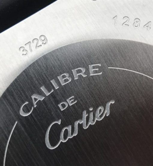 Replica Cartier JJF Calibre De Cartier Diver SS Black Dial RG Bezel Black Rubber Strap A23J - Image 11