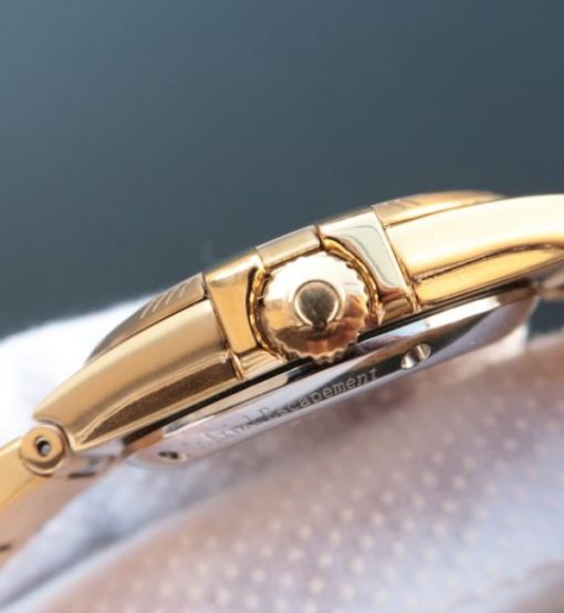 Replica Omega V6 Constellation YG White Dial Diamonds Markers YG Bracelet A2500 - Image 4