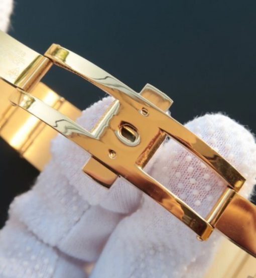 Replica Omega V6 Constellation YG Dial Diamonds Bezel YG Bracelet A2500 - Image 7