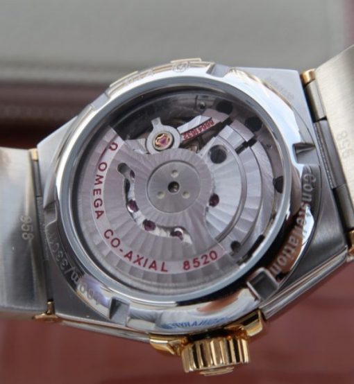 Replica Omega V6 Constellation 27mm YG Dial Diamonds Markers SS/YG Bracelet A8520 - Image 6