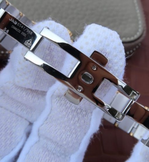 Replica Omega V6 Constellation 27mm YG Dial Diamonds Markers SS/YG Bracelet A8520 - Image 7