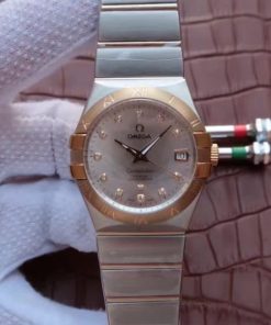 Replica Omega V6 Constellation 35mm 123.20.35.20.52.002 SS Bracelet A2500