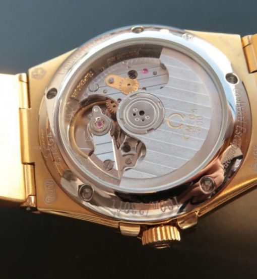 Replica Omega V6 Constellation YG White Dial Diamonds Bezel YG Bracelet A2500 - Image 6