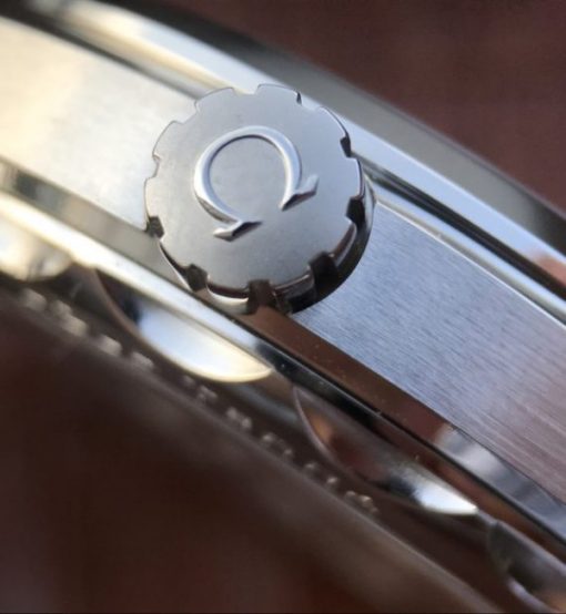 Replica Omega XF Seamaster Aqua Terra Master Blue Textured Dial SS Bracelet A8900 - Image 8