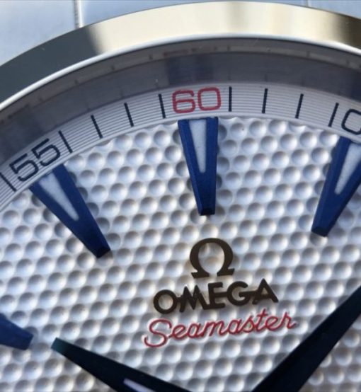 Replica Omega Seamaster 150M Ryder Cup White Textured Dial SS Bracelet A8500 - Image 11