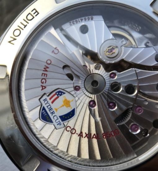 Replica Omega Seamaster 150M Ryder Cup White Textured Dial SS Bracelet A8500 - Image 14
