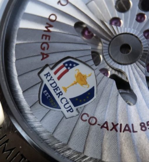 Replica Omega Seamaster 150M Ryder Cup White Textured Dial SS Bracelet A8500 - Image 15