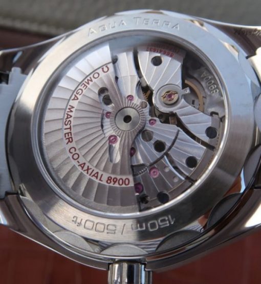 Replica Omega XF Seamaster CO-AXIAL Master Chronometer White Textured Dial SS Bracelet A8900 - Image 6