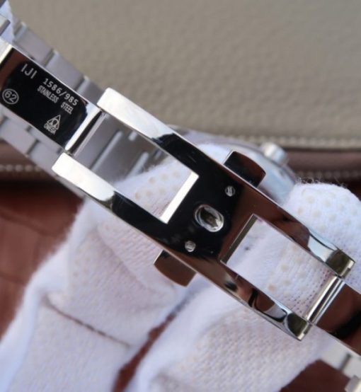 Replica Omega XF Seamaster CO-AXIAL Master Chronometer White Textured Dial SS Bracelet A8900 - Image 7