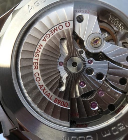 Replica Omega XF Seamaster CO-AXIAL Master Chronometer White Textured Dial SS Bracelet A8900 - Image 14
