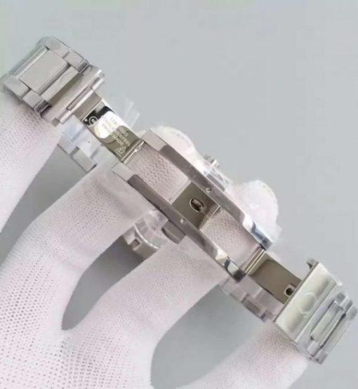 Replica Omega XF Seamaster CO-AXIAL Master PyeongChang 2018 Black Dial SS Bracelet A8500 - Image 8